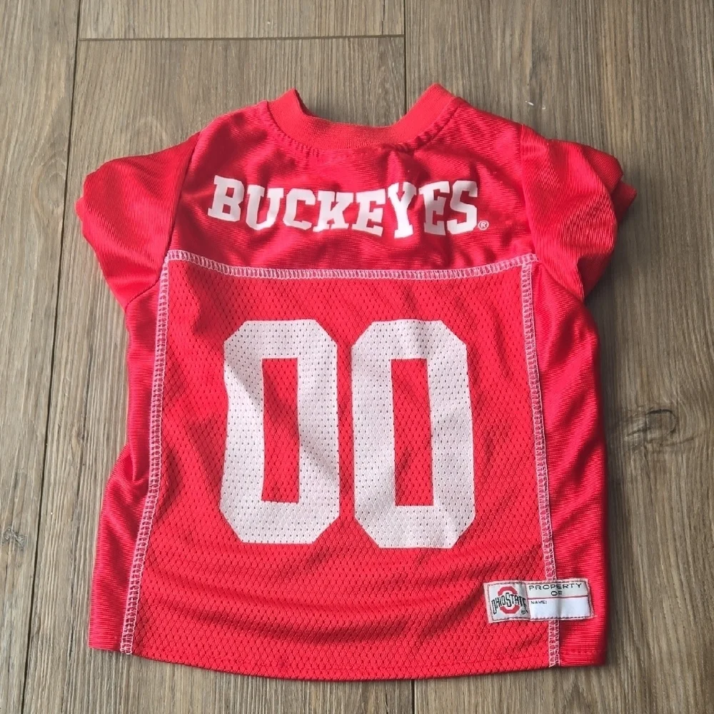 Ohio State Buckeyes Dog Football Jersey